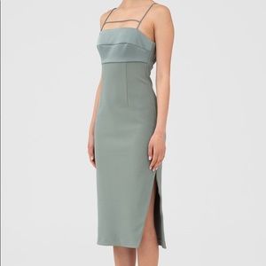 NWT Finders keepers Aprilia Satin bodycon 4 (US S)